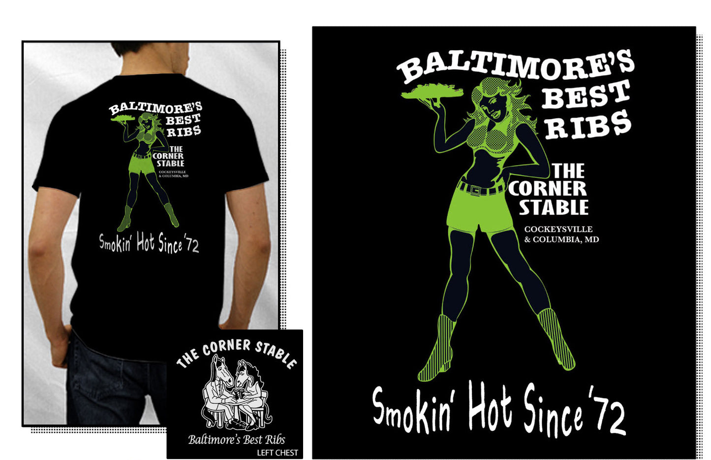 Short Sleeve Original 1972 Logo Design
